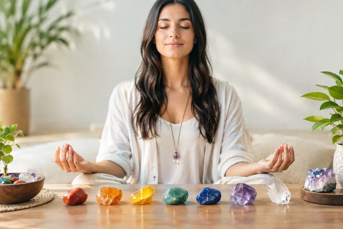 Guía chakras cristales para elegir con intención