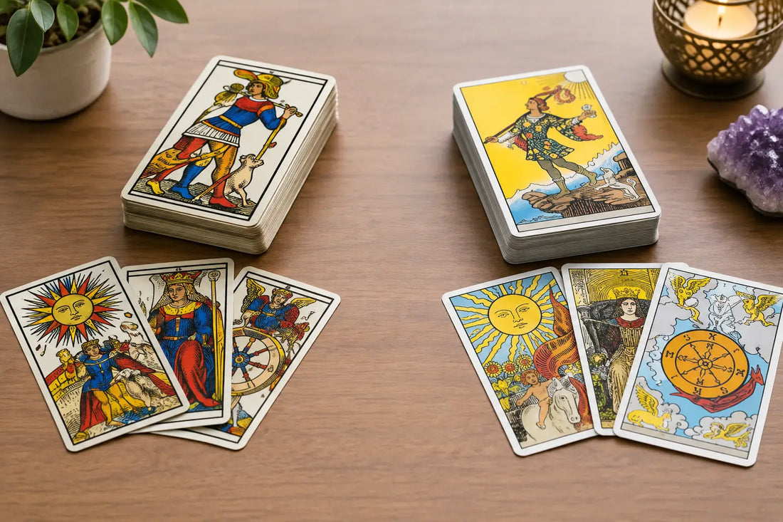 Tarot de Marsella versus Rider Waite: cuál elegir