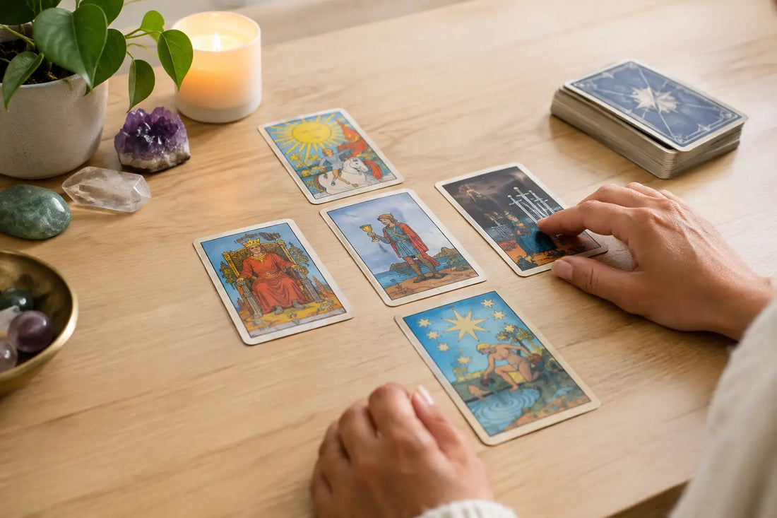 Tarot spread examples para leer tu energía