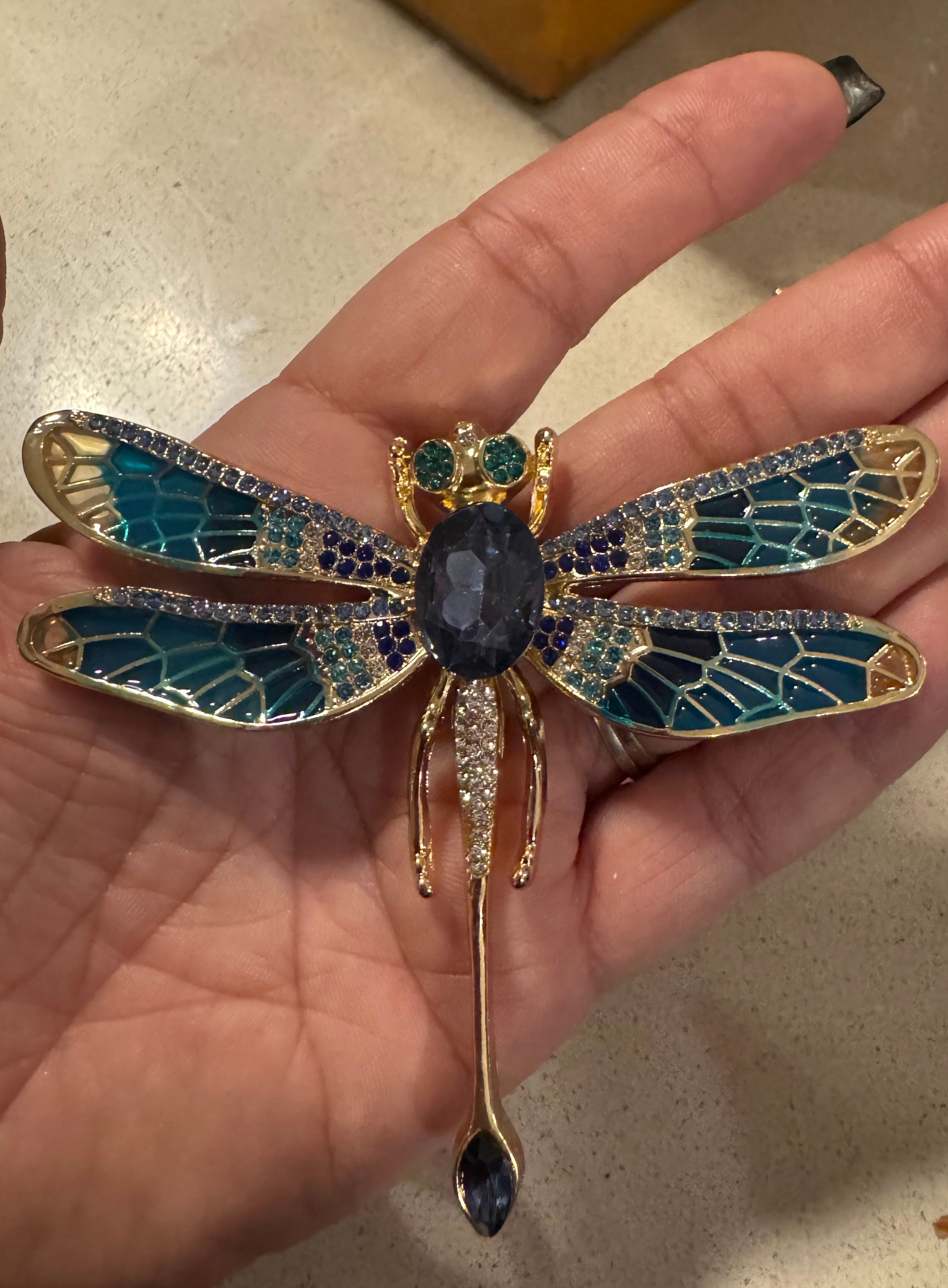 Broche Libelula