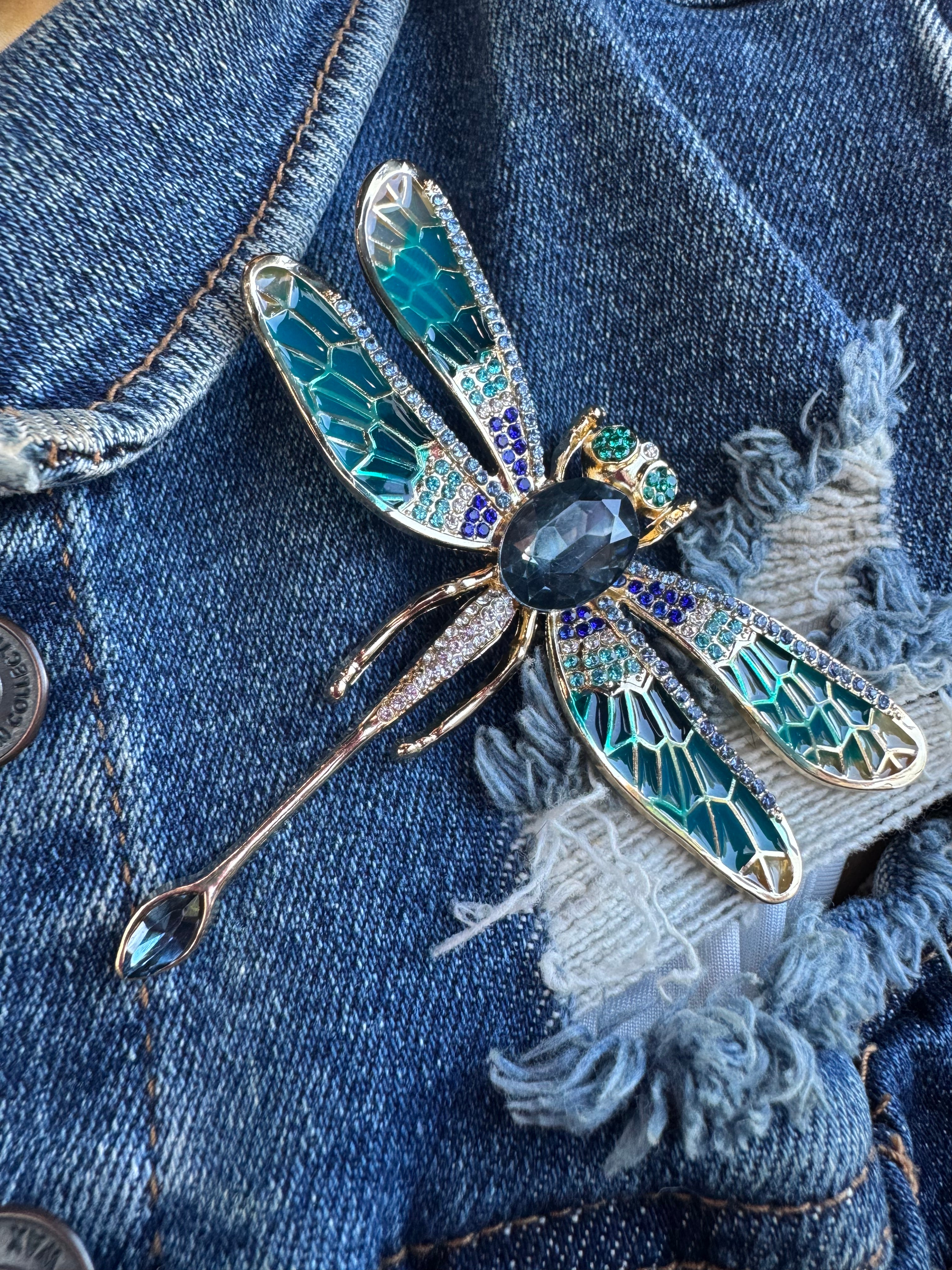 Broche Libelula