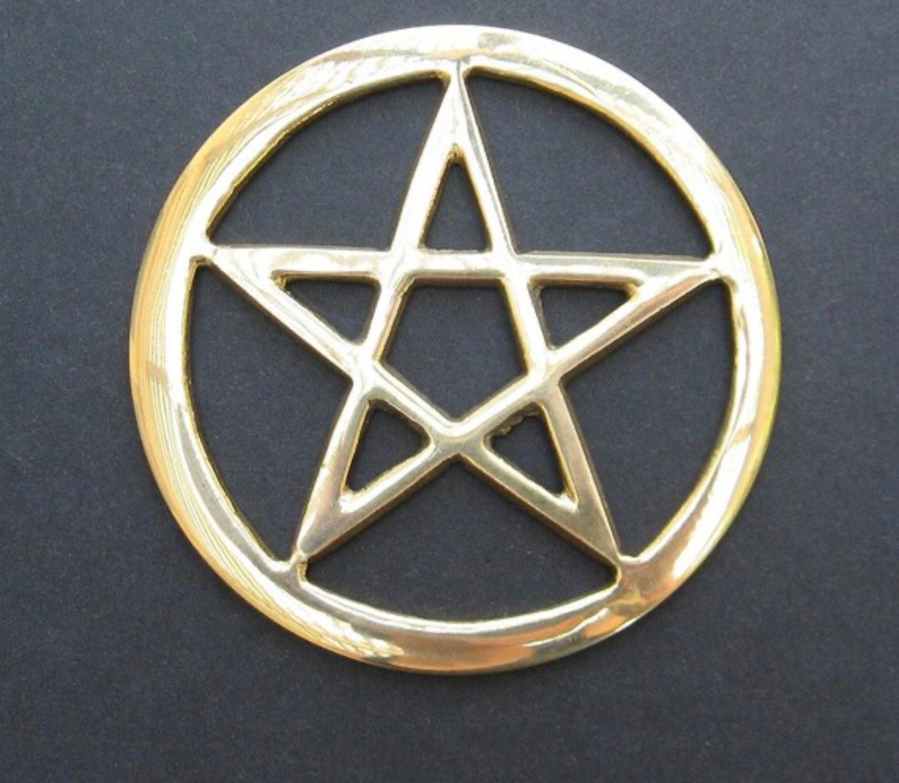 Pentáculo/PENTAGRAMA de Brass 3”