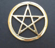 Pentáculo/PENTAGRAMA de Brass 3”