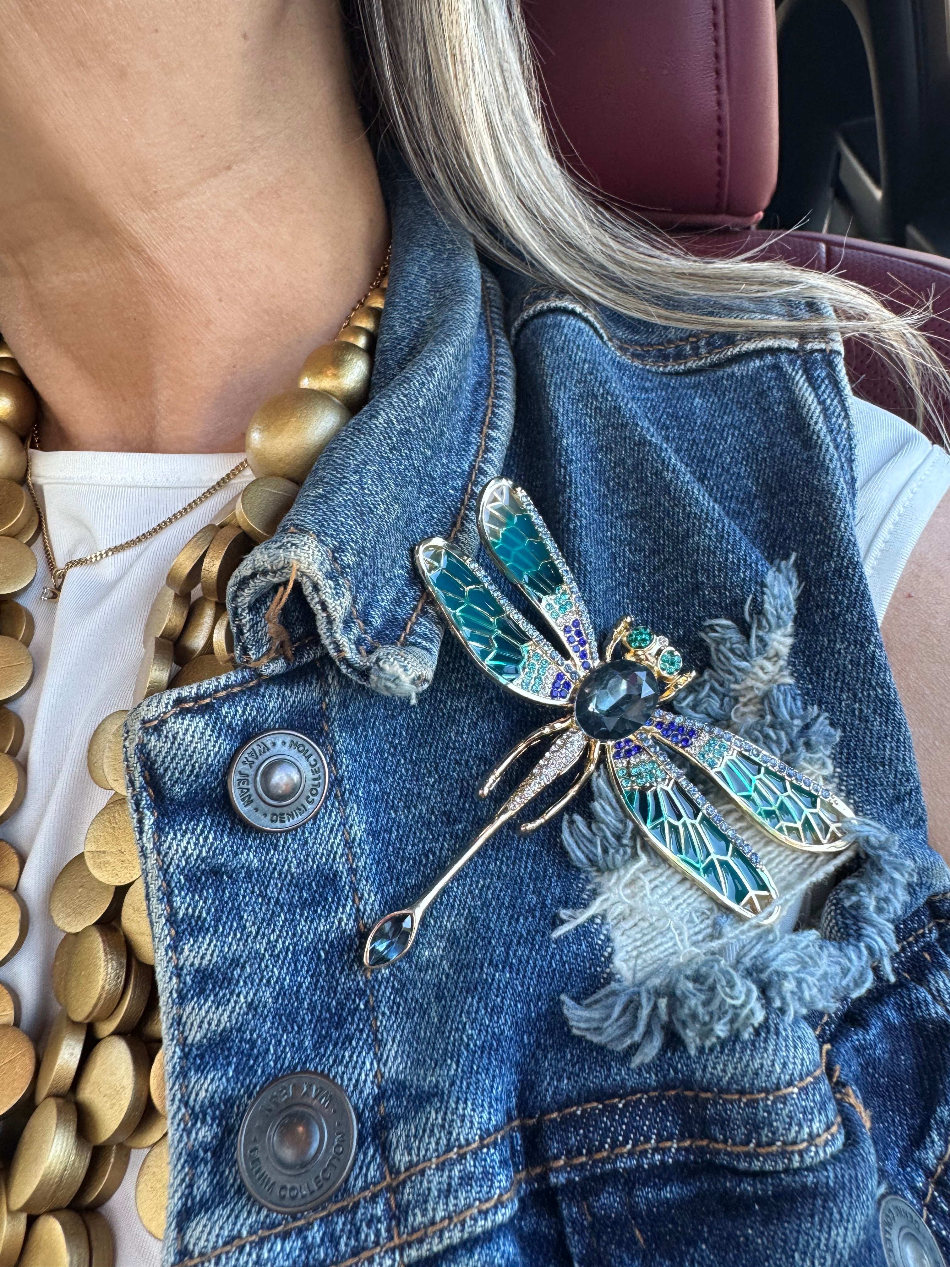 Broche Libelula