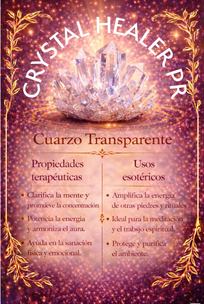 Cuarzo Transparente
