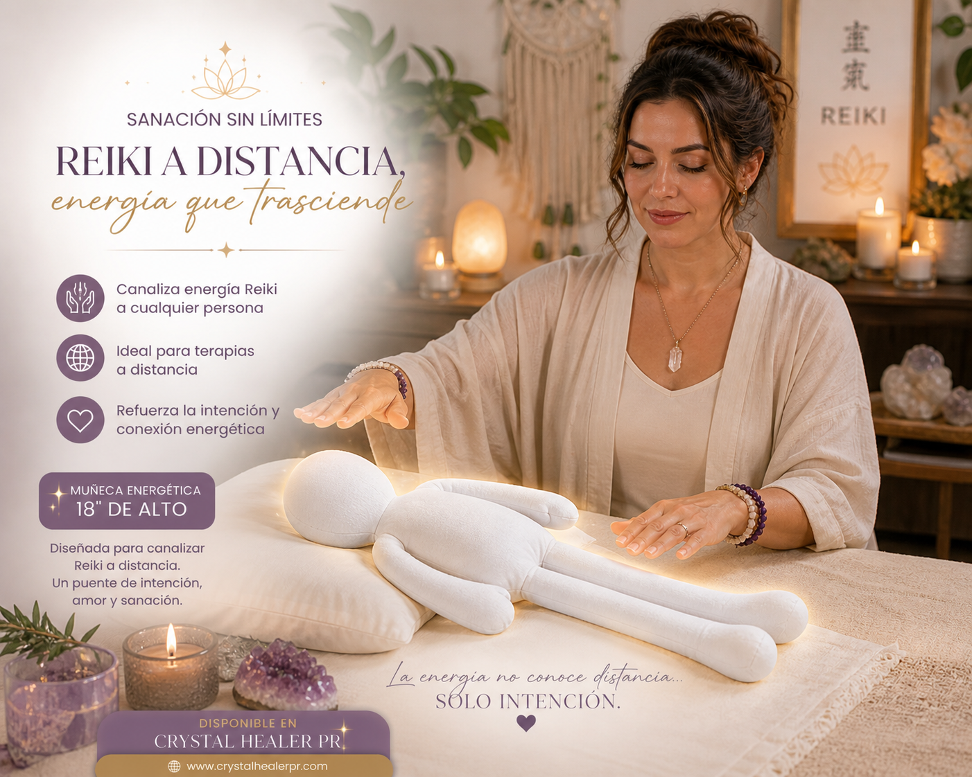 MUNECO PARA REIKI