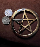 Pentáculo/PENTAGRAMA de Brass 3”