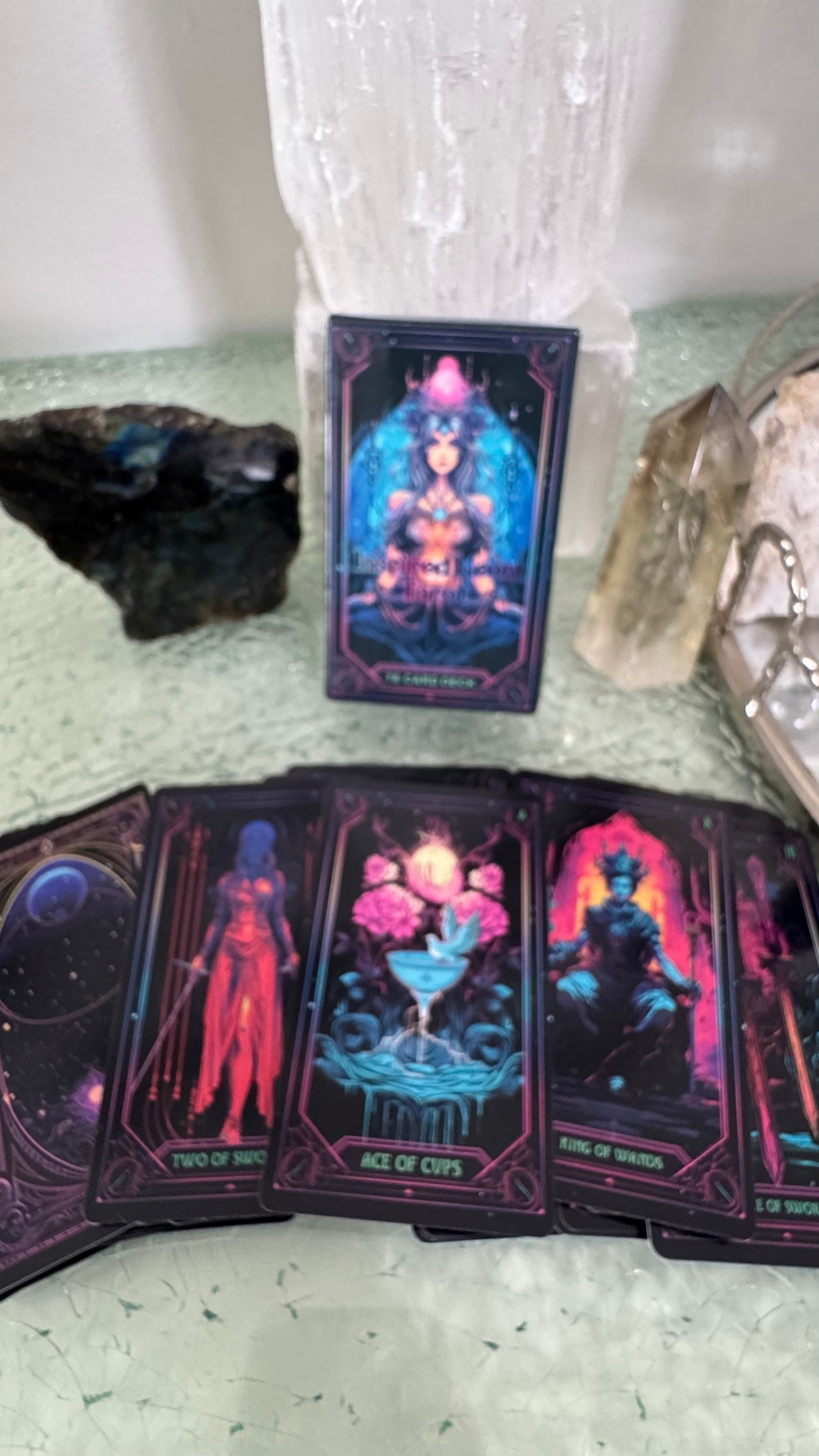 Inspired Neon Tarot