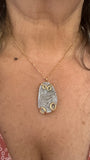 CALCEDONIA QUARTZ  PENDANT