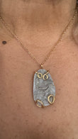 CALCEDONIA QUARTZ  PENDANT
