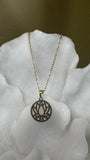FLOR DE LOTUS GOLD PENDANT