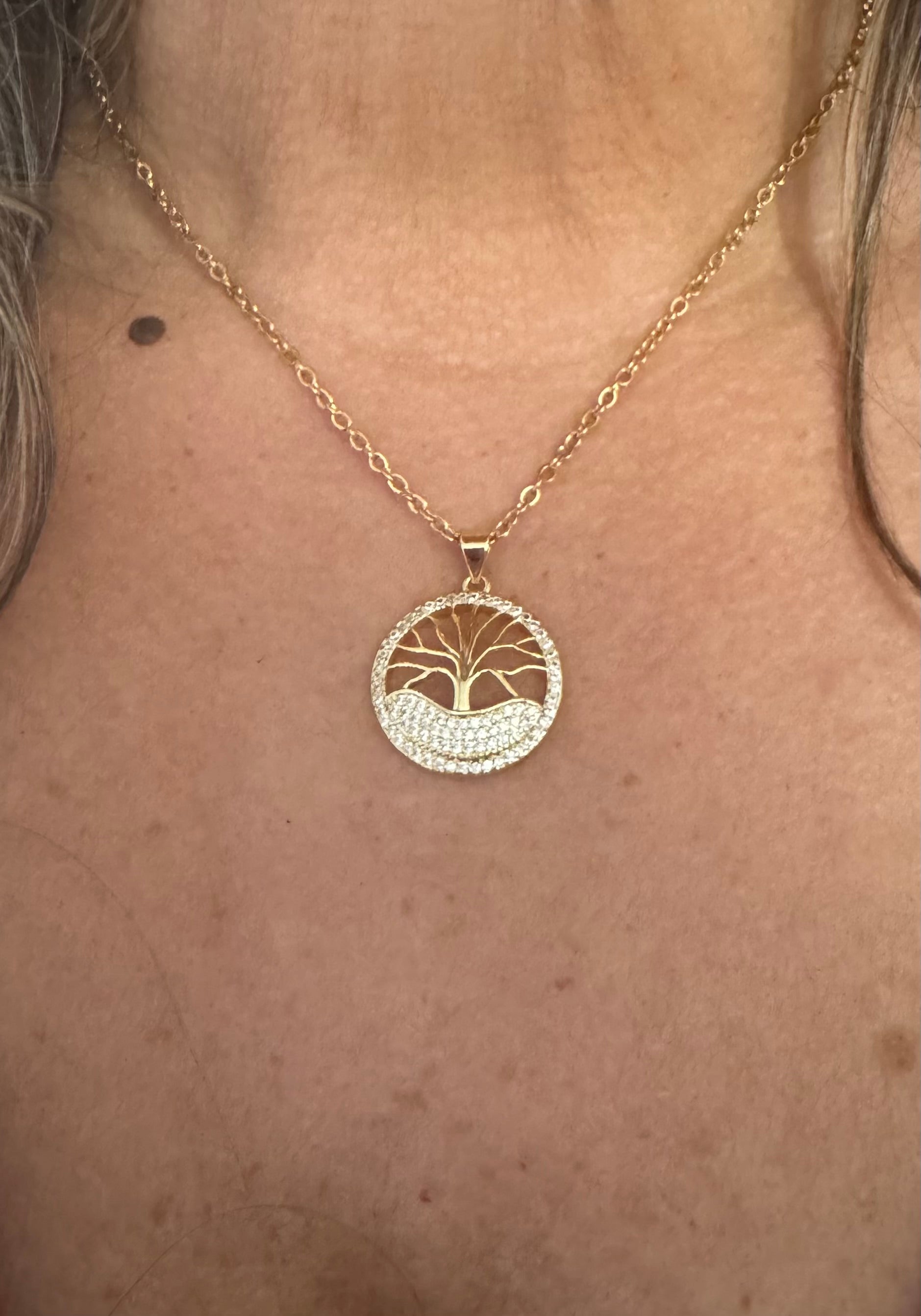 ARBOL DE LA VIDA GOLD PENDANT