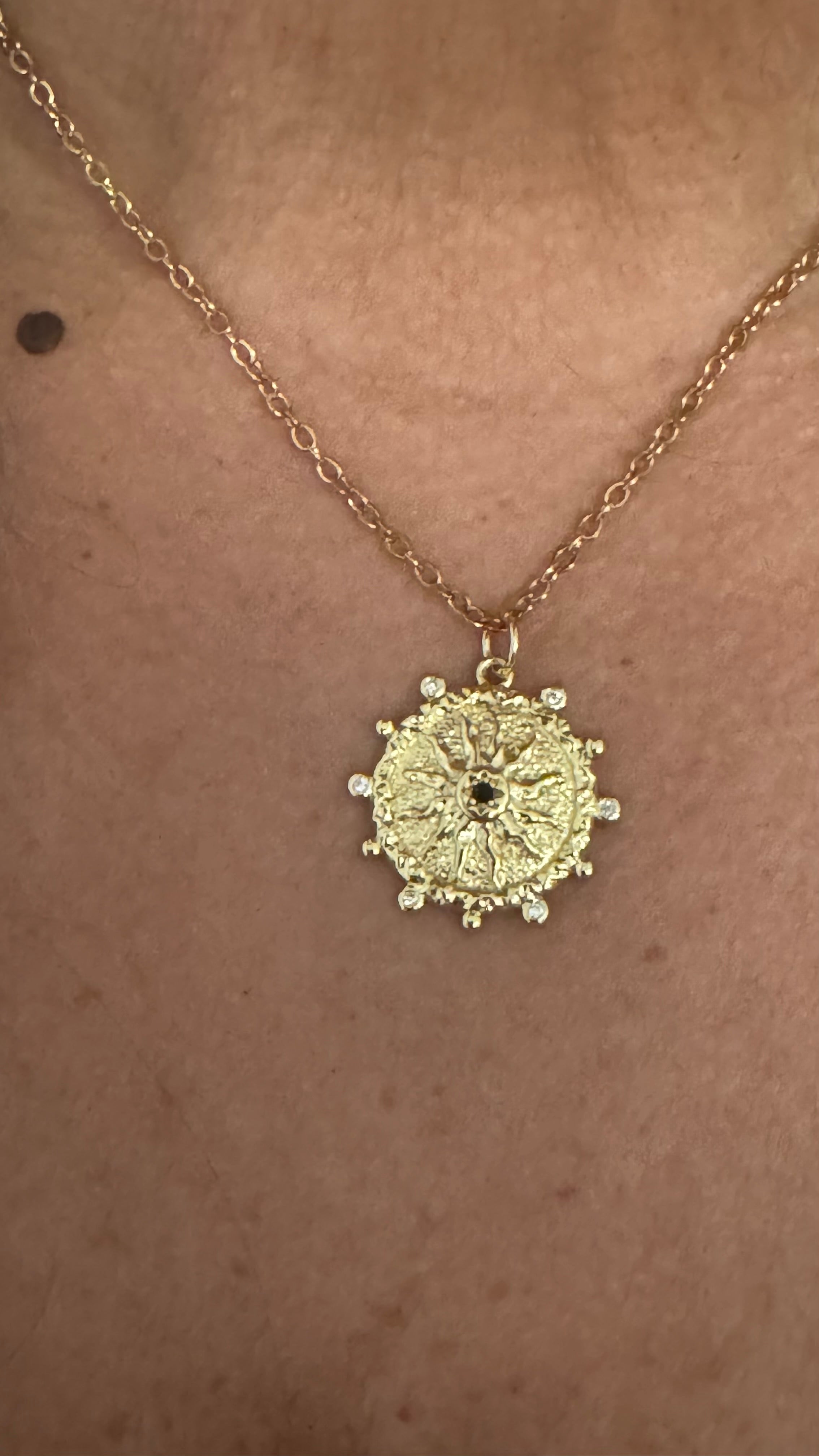 SUN GOLD PENDANT