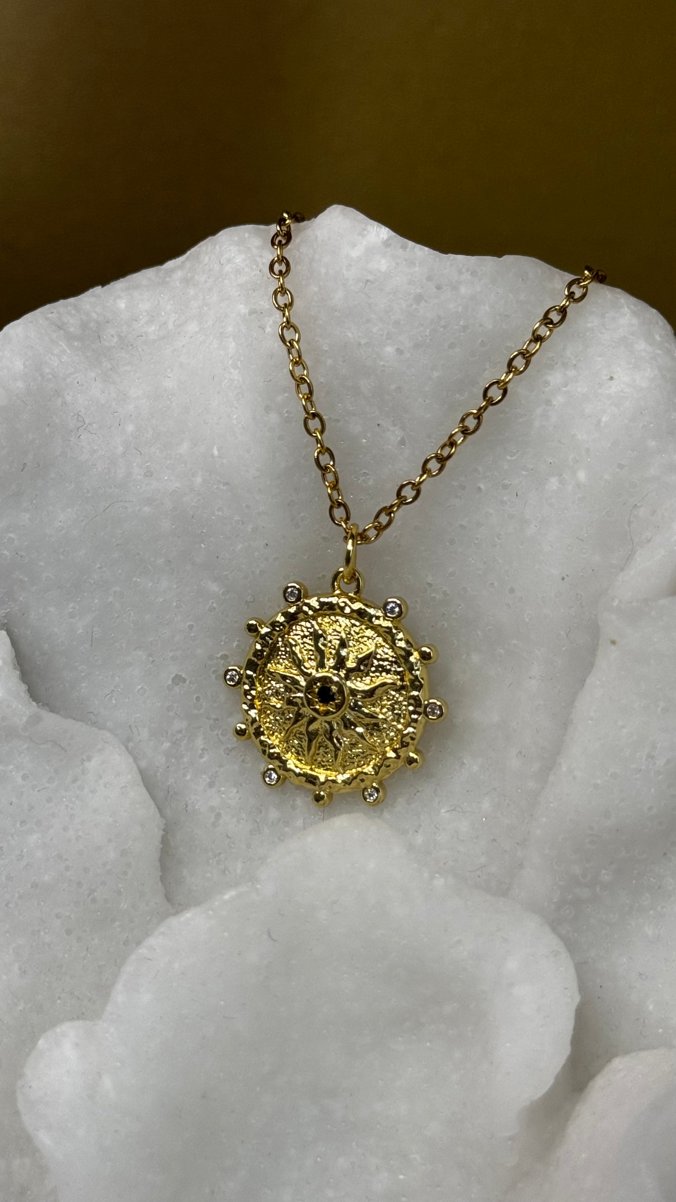 SUN GOLD PENDANT