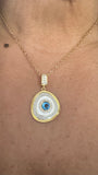 OJO TURCO DORADO GRANDE