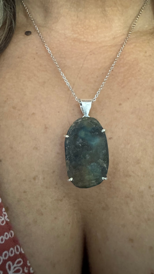 LABRADORITA PENDANT