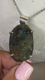 LABRADORITA PENDANT