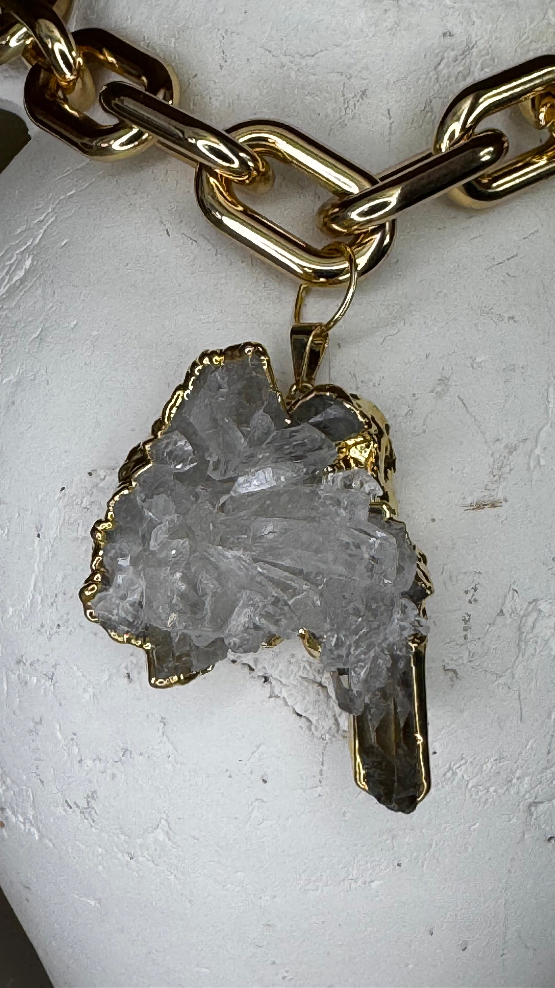 COLLAR CUARZO TRANSPARENTE (SOLD0