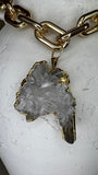 COLLAR CUARZO TRANSPARENTE (SOLD0