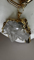 COLLAR CUARZO TRANSPARENTE (SOLD0