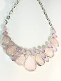 COLLAR ROSE QUARTZ