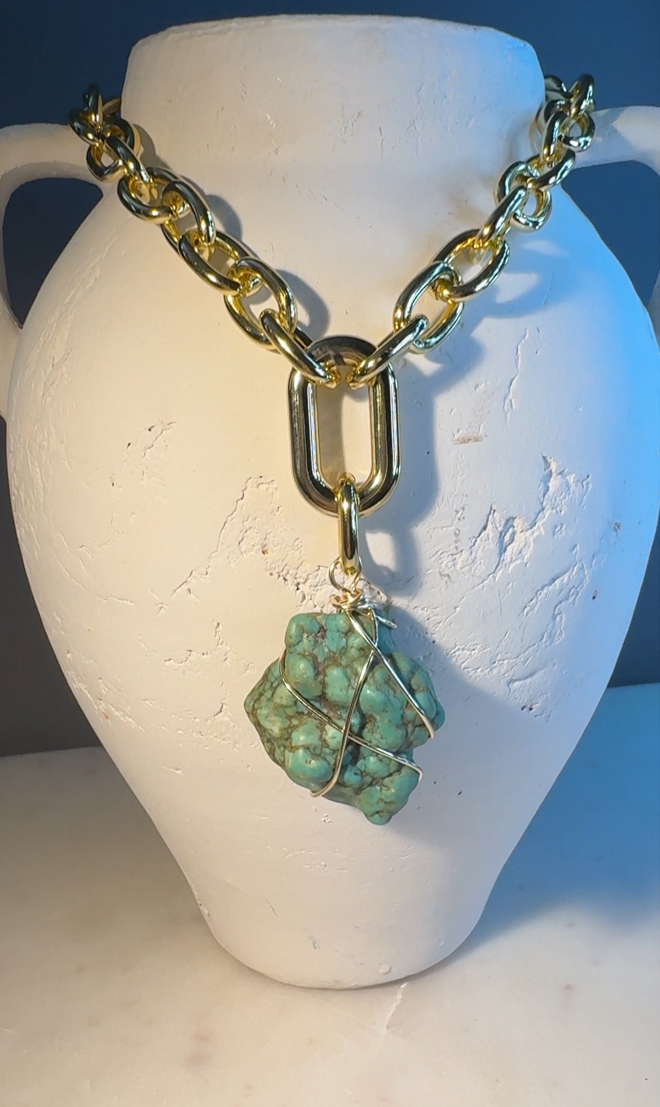 Turquesa Chunk Necklace