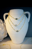 Collar de Perlas con medalla de San Benito