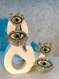 Aretes Ojo Turcos- Nazar