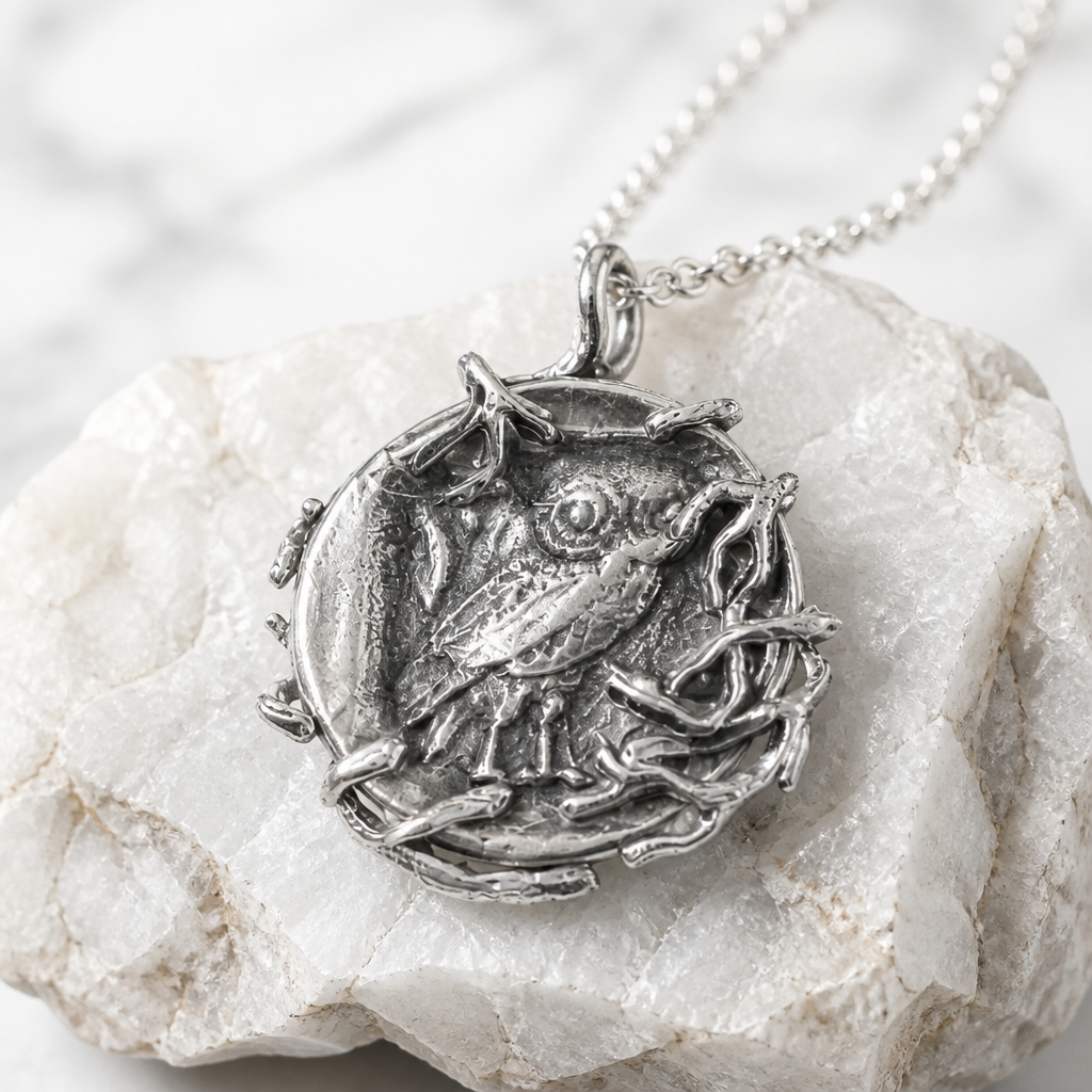 MONEDA DE GRECIA BUHO (AOE)