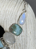 LARIMAR Y RAIMBOW MOONSTONE