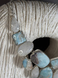 LARIMAR Y RAIMBOW MOONSTONE